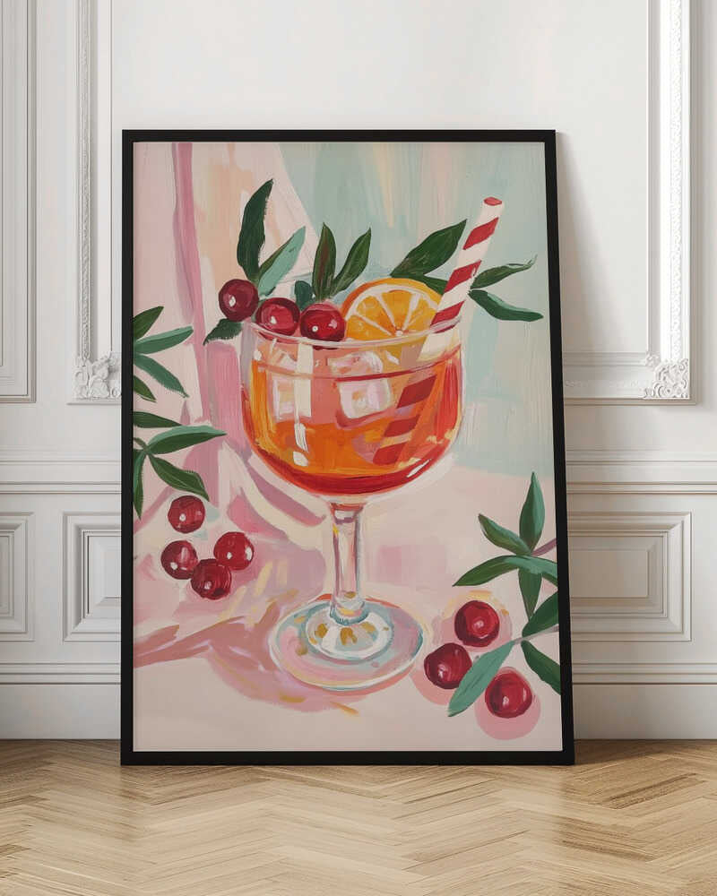 Christmas Aperol Spritz Cocktail