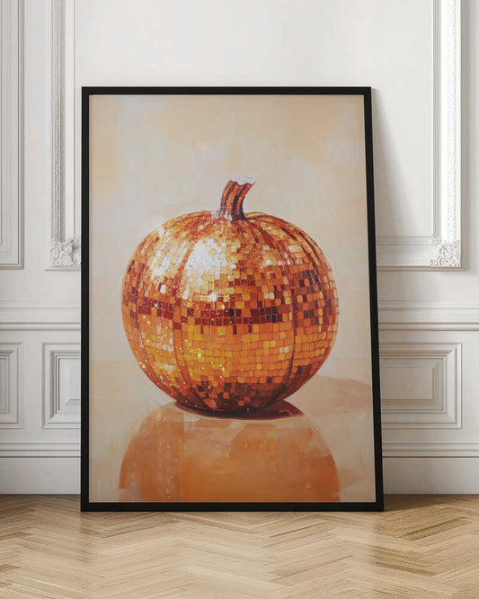 Disco Ball Pumpkin