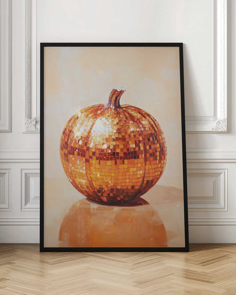 Disco Ball Pumpkin