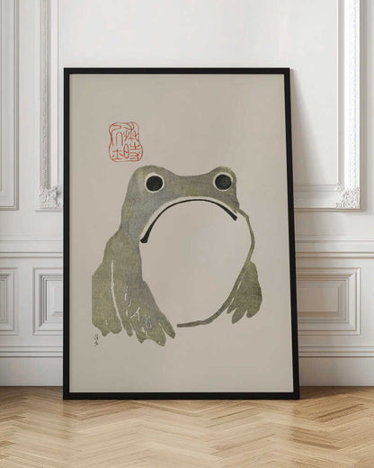Grumpy Frog I Original