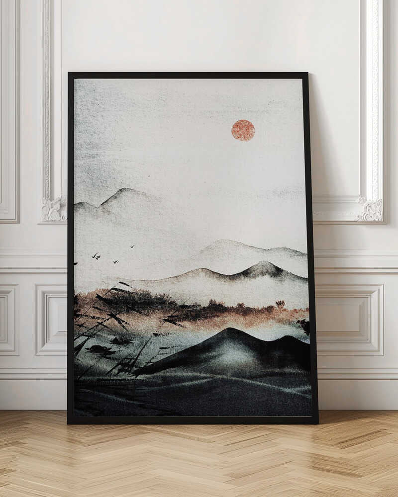 Misty Sunrise Peaks