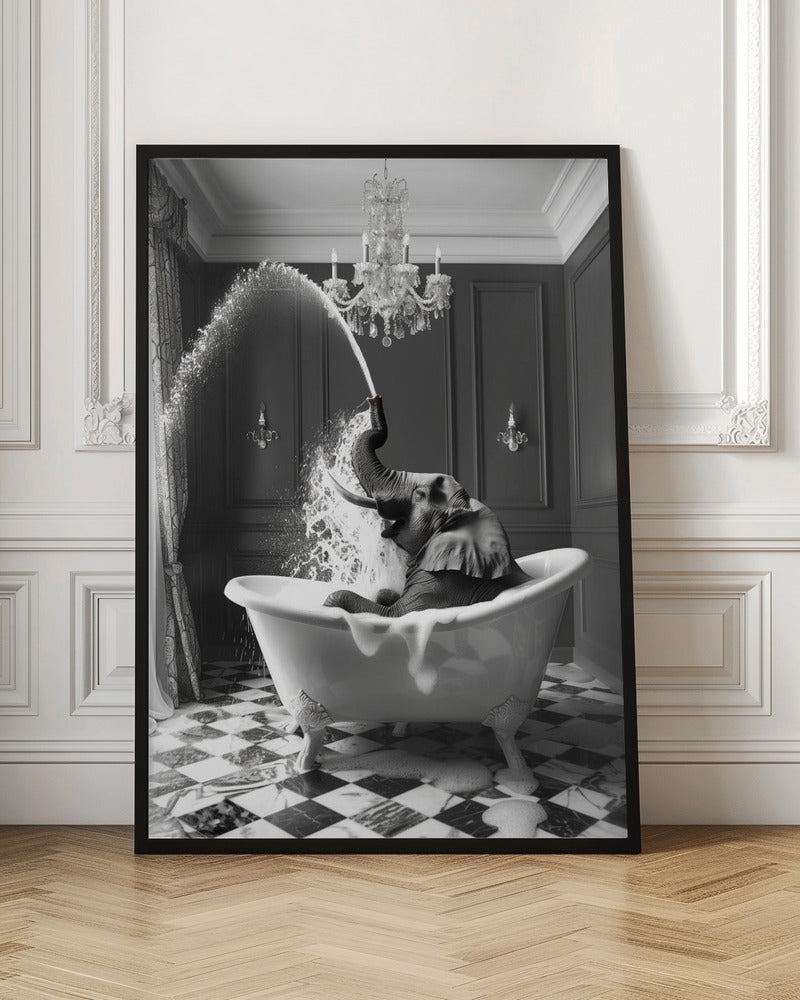 Splish Splash Safari Elephant in Bath Tub