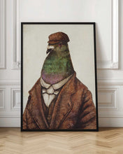 Load image into Gallery viewer, Pigeon Dressed In Vintage Attire
