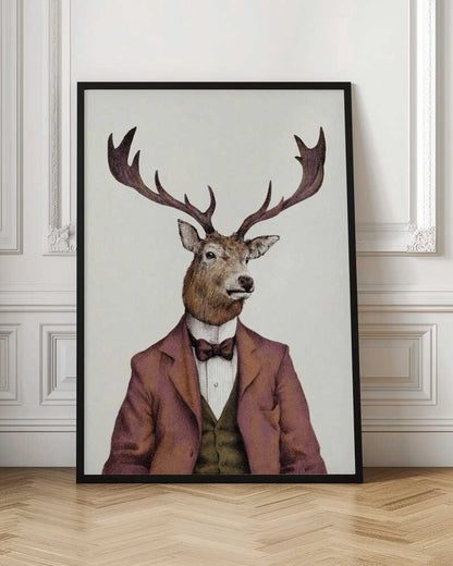 A deer With Human Attire—wearing
