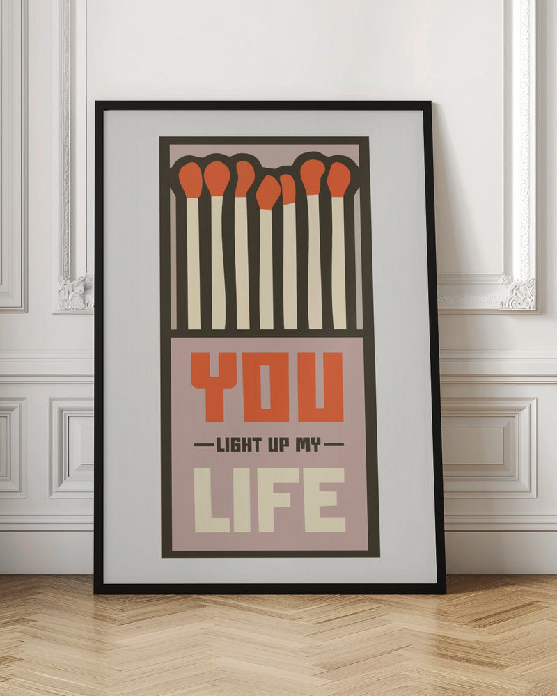 Vintage Matchbox Design | Quote wall art