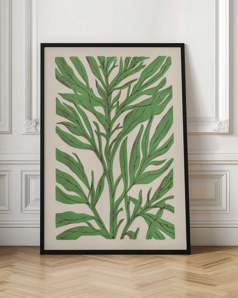 Elegant Green Leaves