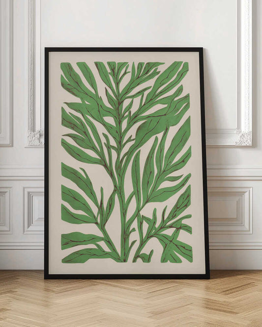 Elegant Green Leaves