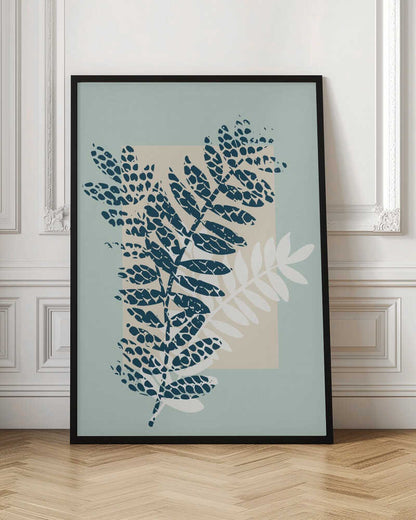Textured Botanical Leaves