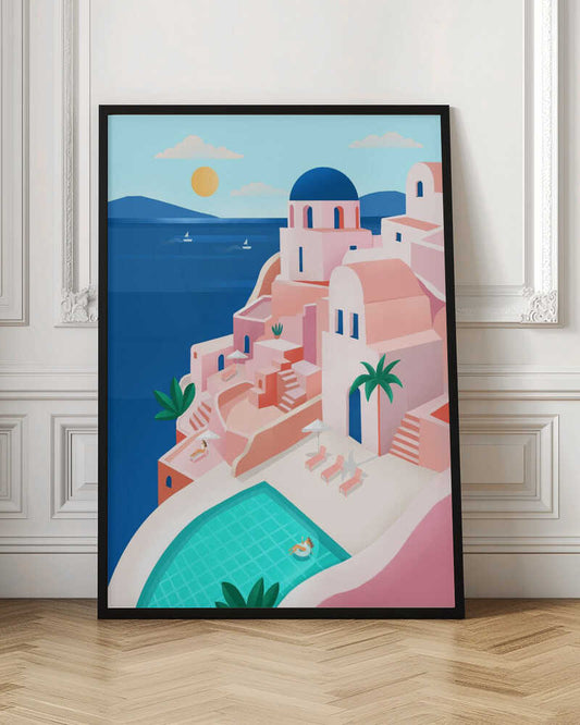 Tranquil Mediterranean Coastal Scene
