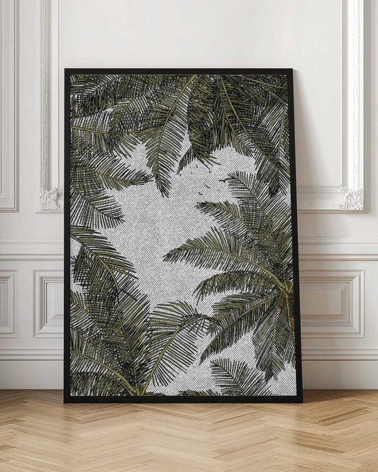 Tropical Palm Sky View