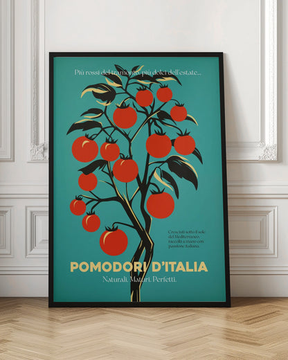 Vibrant Red Tomatoes | Kitchen wall art