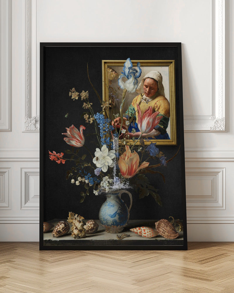 Timeless Blooming | Vintage floral wall art