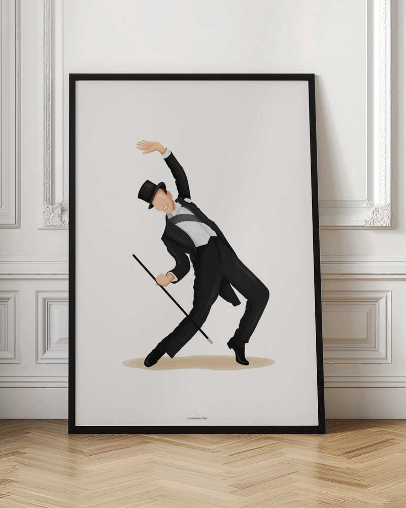 Elegant Man Dancing