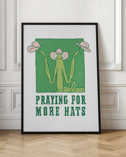 Hattie the Hat Obsessed Praying Mantis