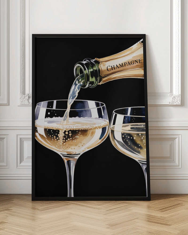 Pouring Champagne