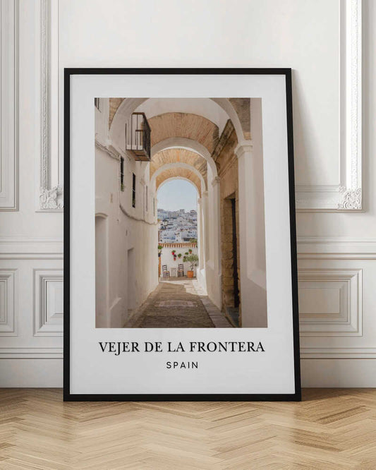 Vejer de la Frontera Spain Travel poster