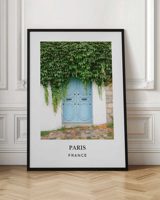 Montmartre Paris Travel poster
