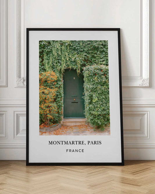 Ivy door Paris Travel poster