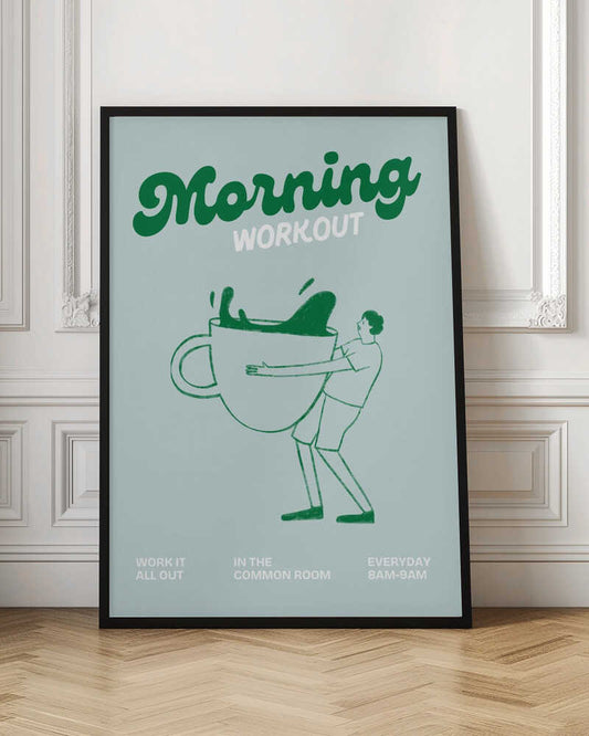 Morning workout - Coffee addicted