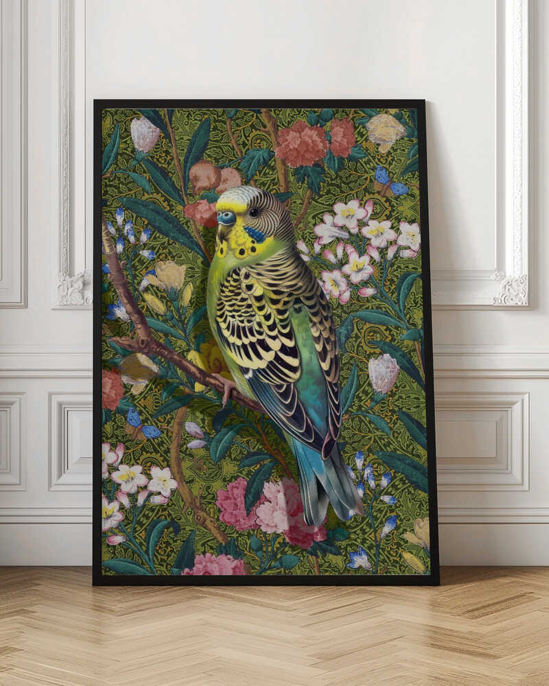 Parakeet In the Conservatory