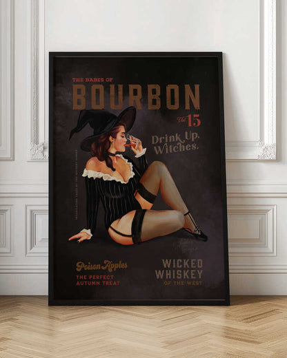 Babes of Bourbon October Halloween Witch