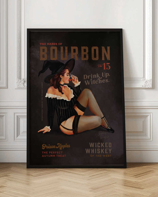 Babes of Bourbon October Halloween Witch