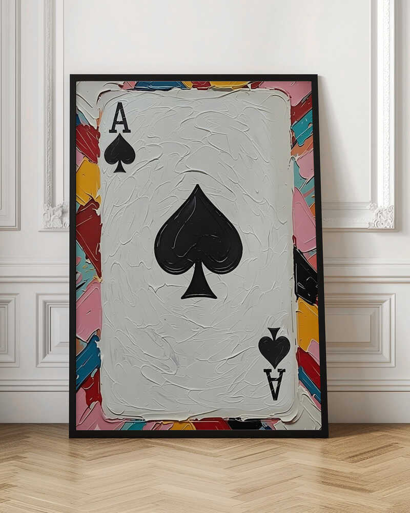 Textured Ace Of Spades