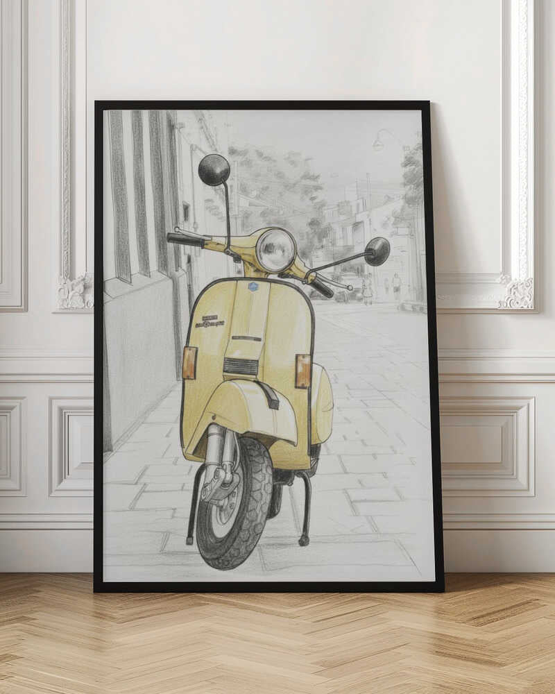 Yellow Scooter