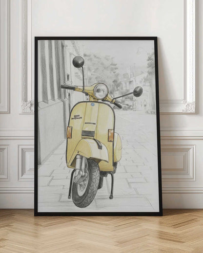 Yellow Scooter