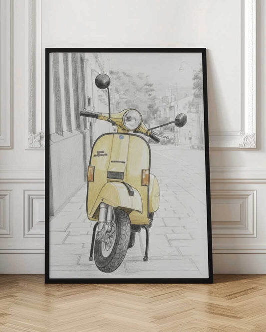 Yellow Scooter