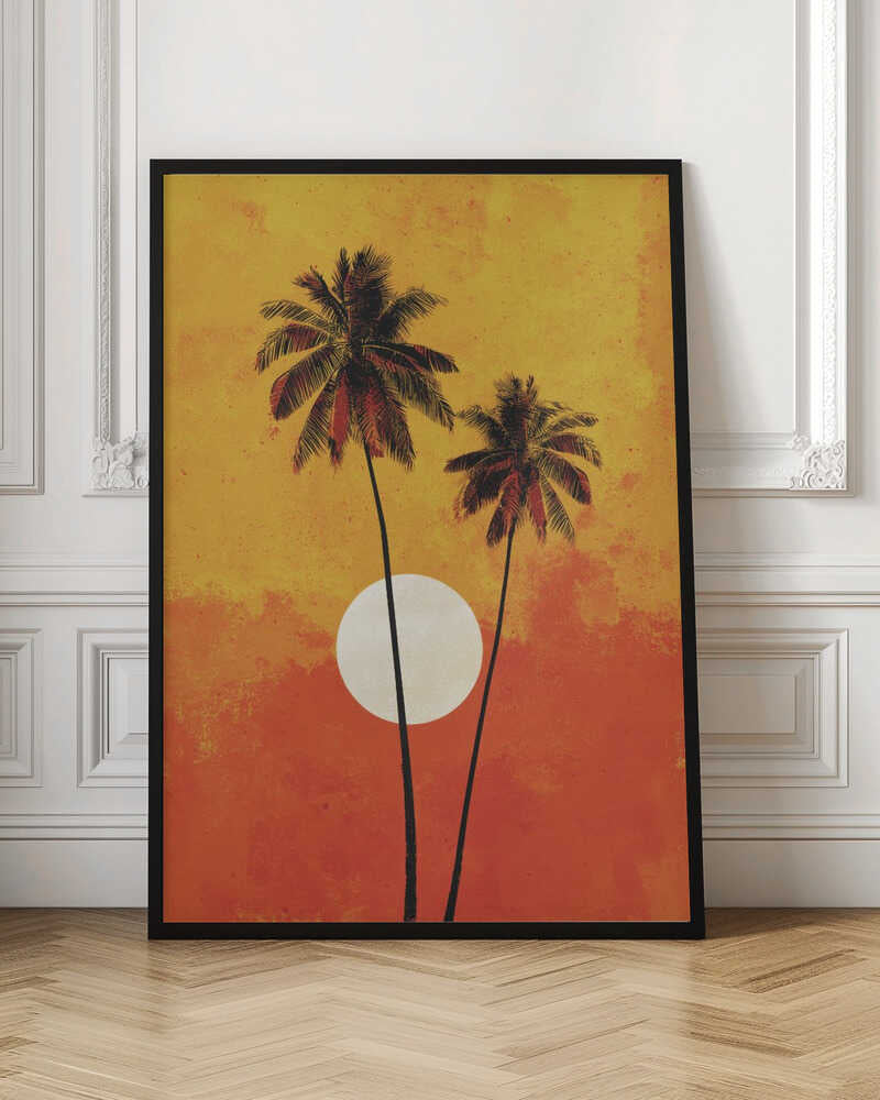 Bright Tropical Sunset