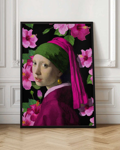 Girl With Pearl – the In Tropical Garden Edition
