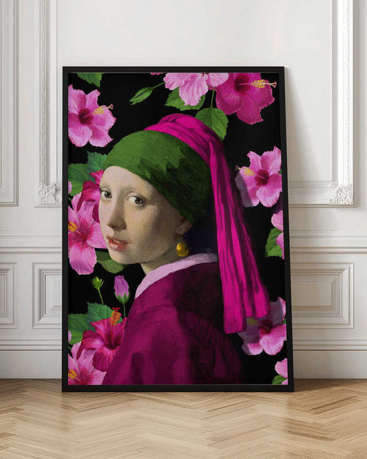 Girl With Pearl – the In Tropical Garden Edition
