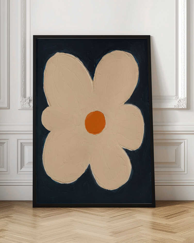 Bold Abstract Daisy Floral