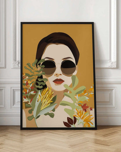 Tropical Fashion Portrait