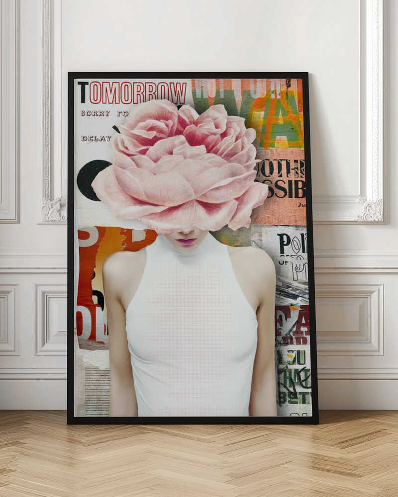 Pink Rose Woman