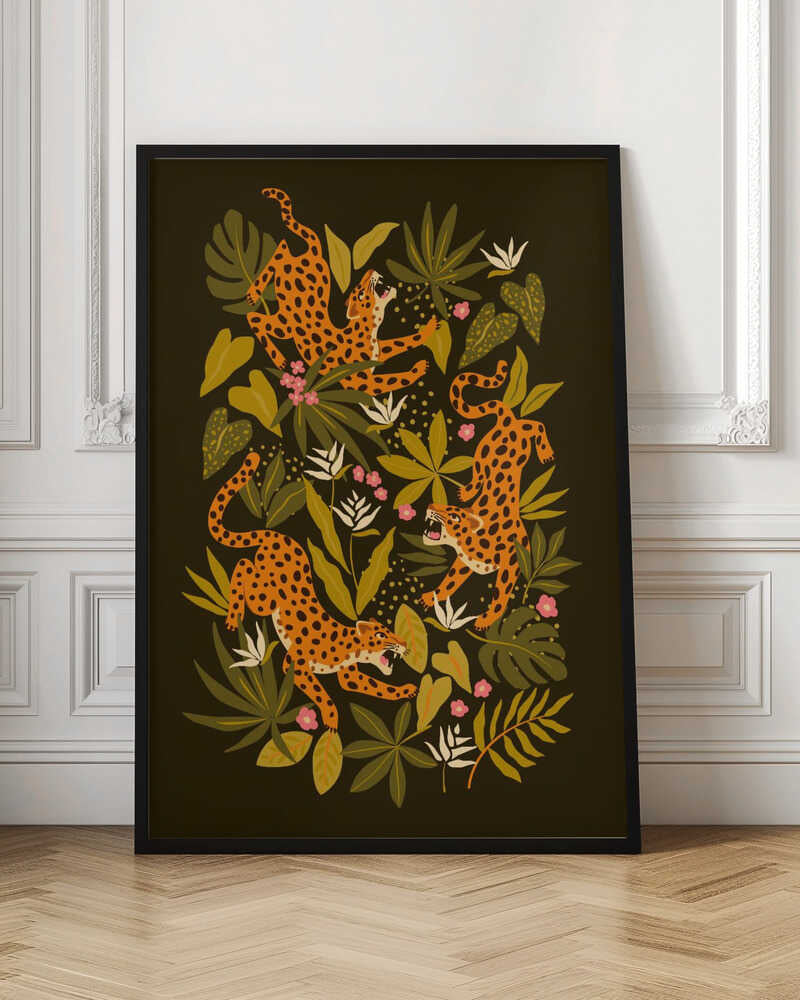 Wild Jungle Leopards