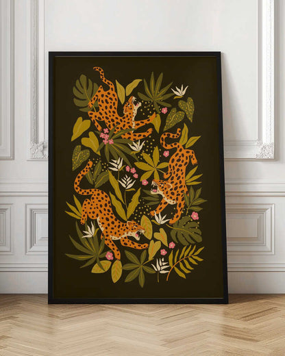 Wild Jungle Leopards