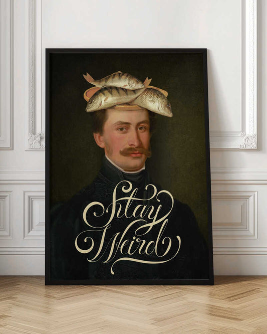 Stay Weird Fish Portrait