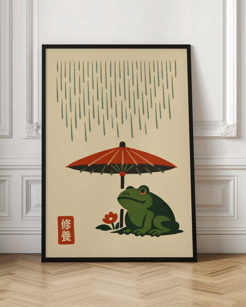 Rainy Day Frog Umbrella