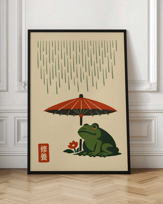 Rainy Day Frog Umbrella