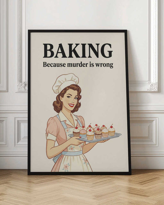 Retro Baking Humor