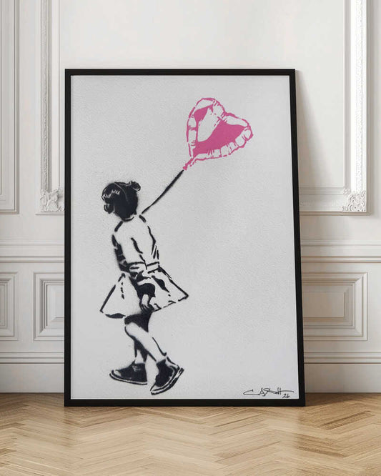 Little Girl Pink Heart