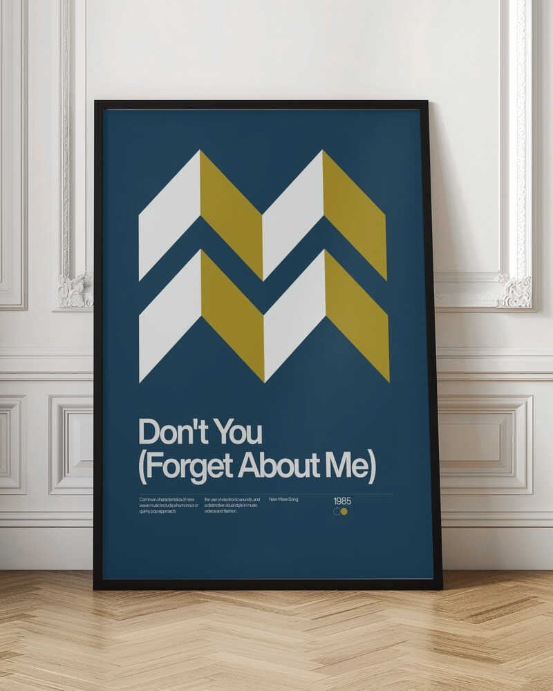 Retro Geometric Lyric