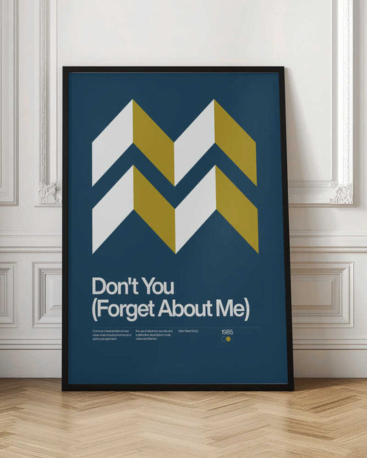 Retro Geometric Lyric