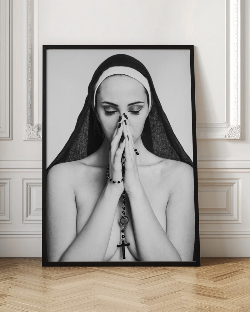 Sacred and profane Alternative Nun Photographic Print