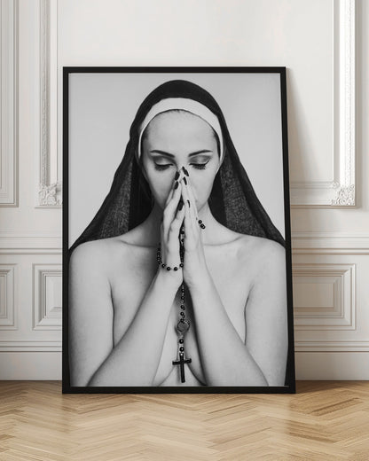 Sacred and profane Alternative Nun Photographic Print