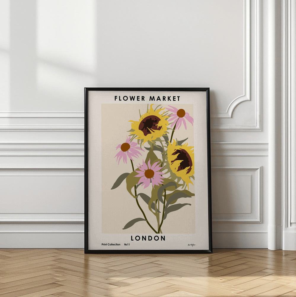 Flower Market. London