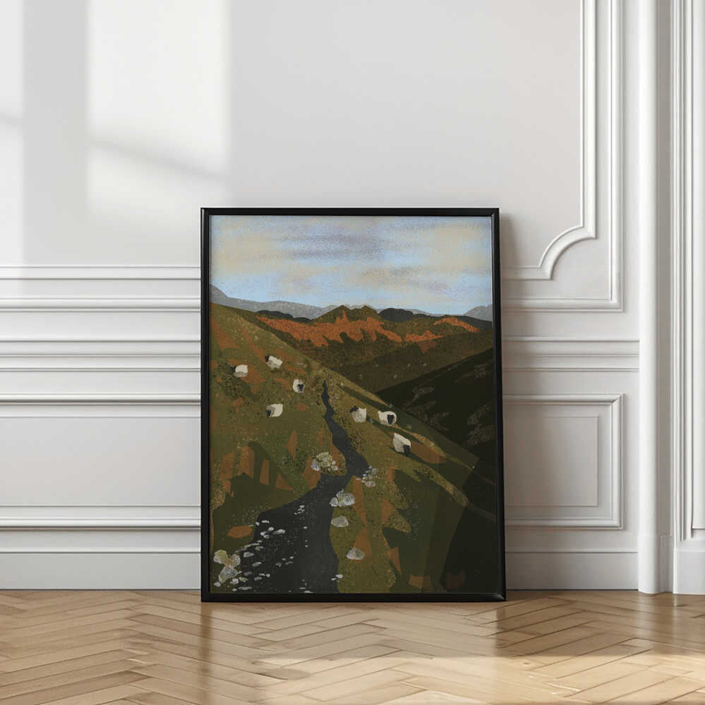 Connemara National Park, Ireland, Wall art Print