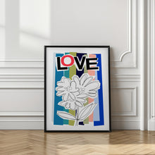 Load image into Gallery viewer, Scribble Flower Blue
